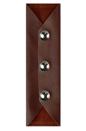 2" Warm Brown Strap Pad