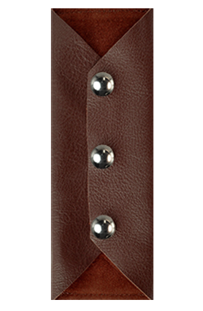 3" Warm Brown Strap Pad