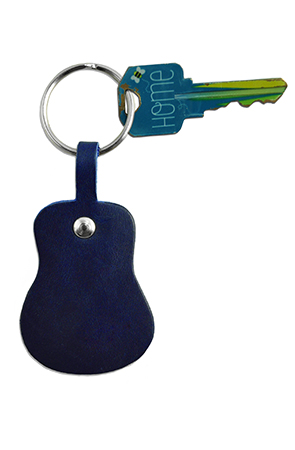 Acoustic Guitar Keychain - Navy AGKEYNV