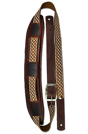 Celtic Knot - Natural Saddle Strap SSA0989BR02BR