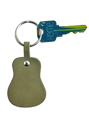 Acoustic Guitar Keychain - Olive AGKEYOL