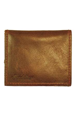 Tan Leather Metro Wallet - METROWTN