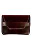 Mahogany Leather Fulton Flap Wallet - LPPFMH