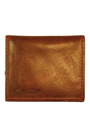 Rust Leather Metro Wallet - METROWRS