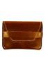 Rust Leather Fulton Flap Wallet - LPPFRS