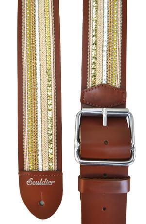 Jolene Buckle Guitar Strap in Brown - LIMITED