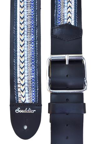 Jolene Buckle Guitar Strap in Black - LIMITED